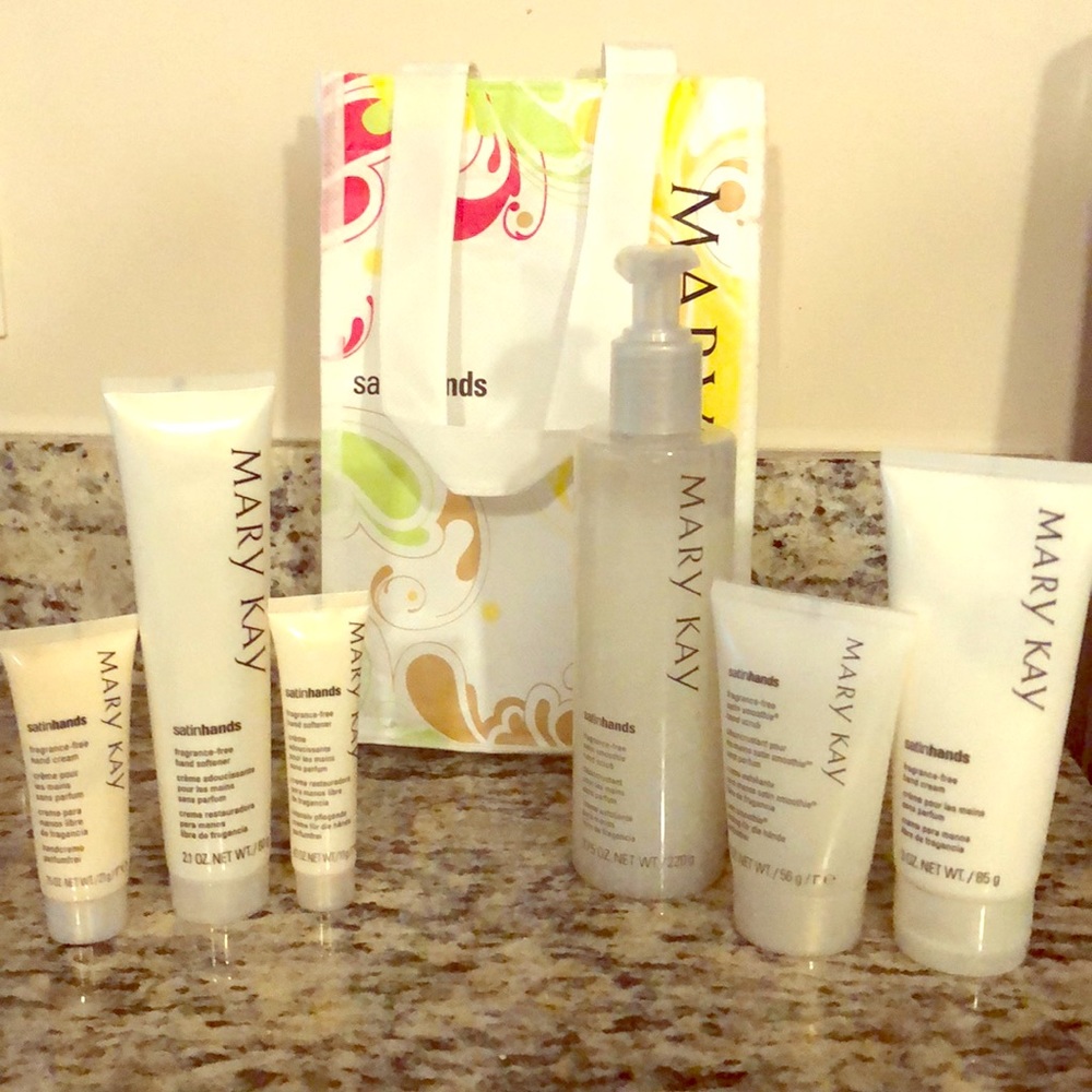 Mary Kay Satin Hands 2 Full Sets